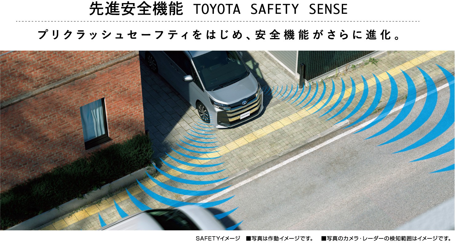 先進安全機能 TOYOTA SAFETY SENSE